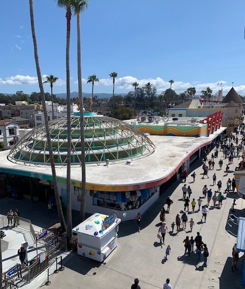 The Santa Cruz Wharf